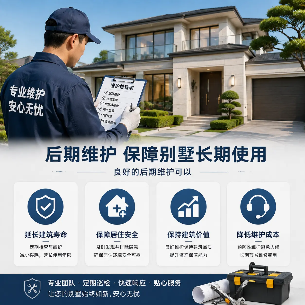 别墅建造公司推荐： 仁怀 施工质量的关键要素