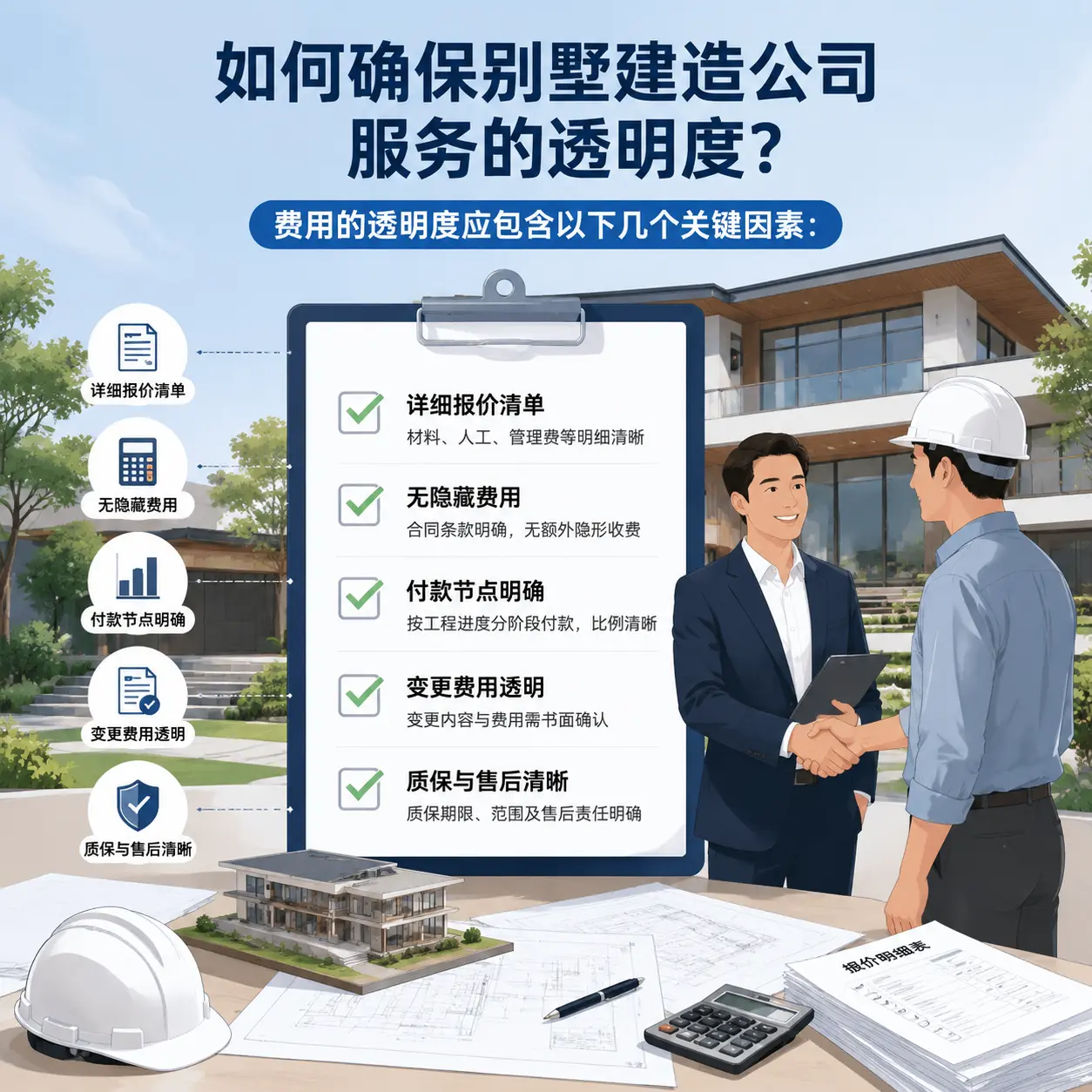 在 仁怀 如何确保别墅建造公司服务的透明度？