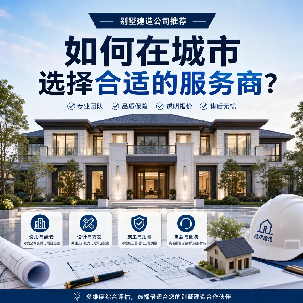 别墅建造公司推荐:如何在 仁怀 选择合适的服务商?