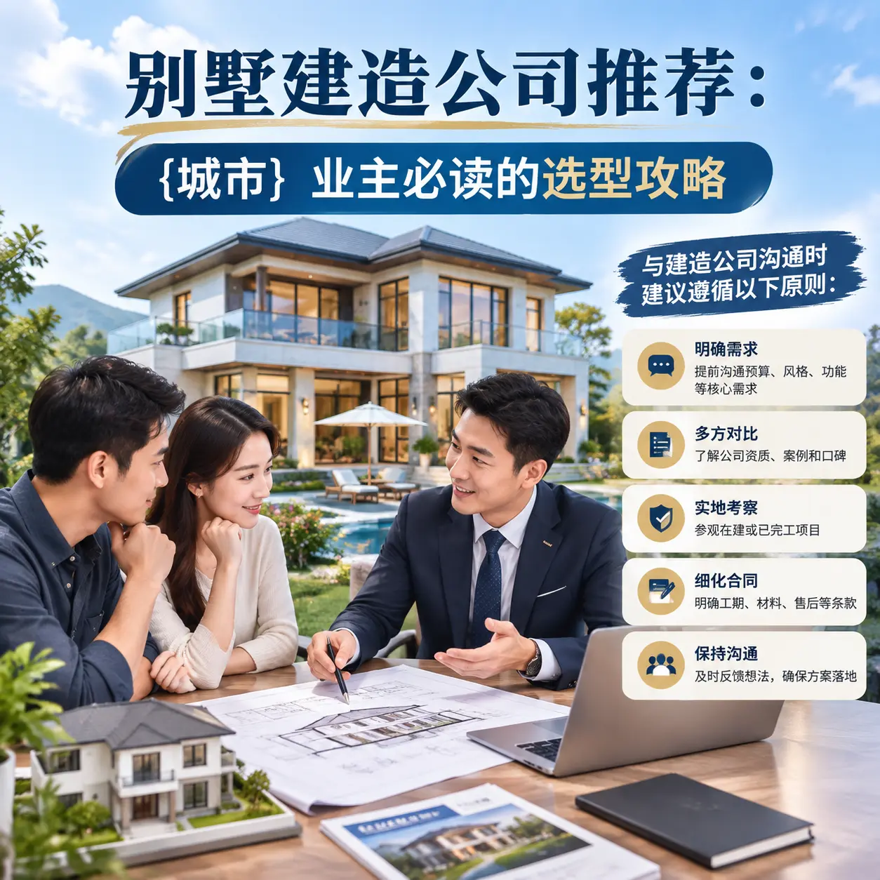 别墅建造公司推荐: 仁怀 业主必读的选型攻略
