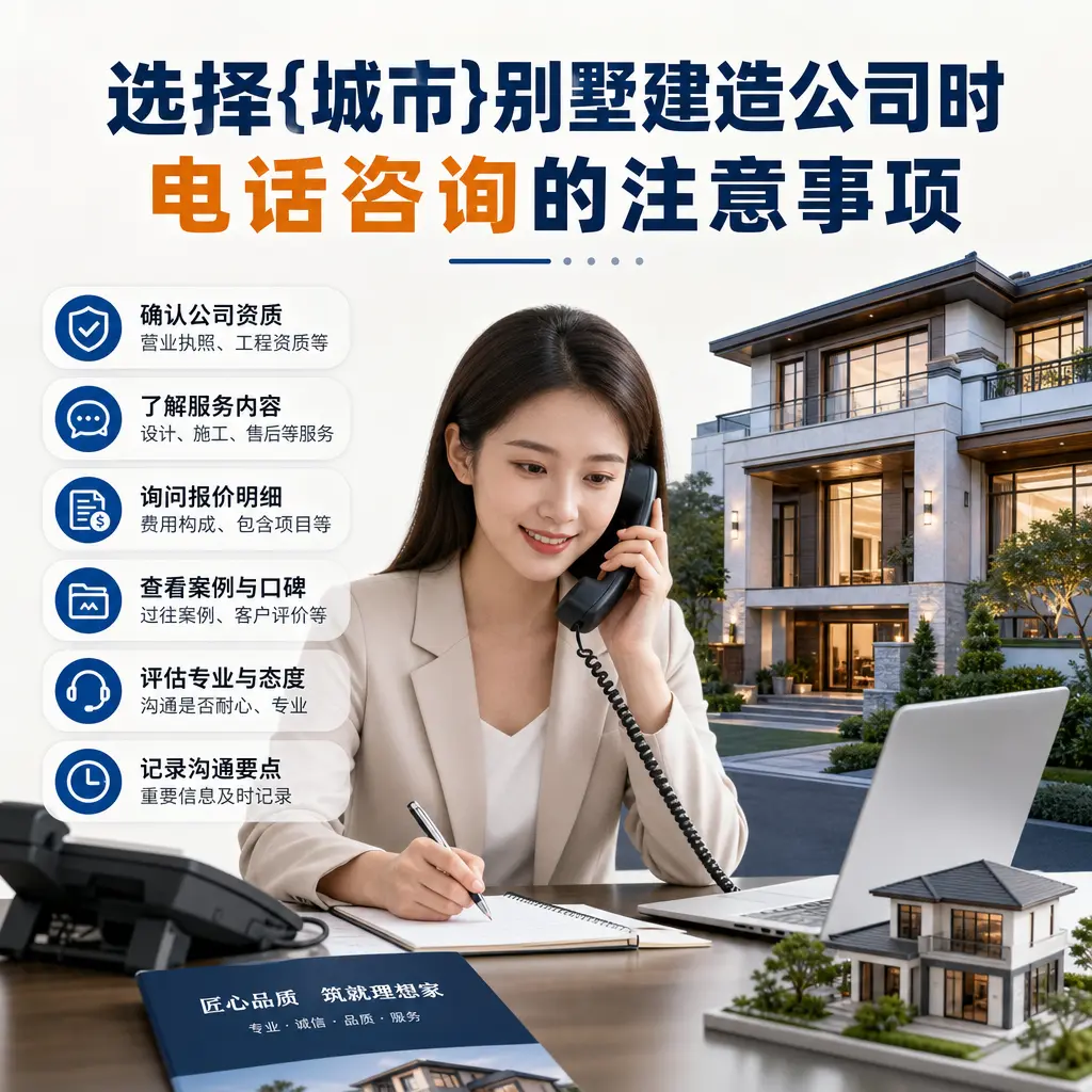 选择仁怀别墅建造公司时，电话咨询的注意事项