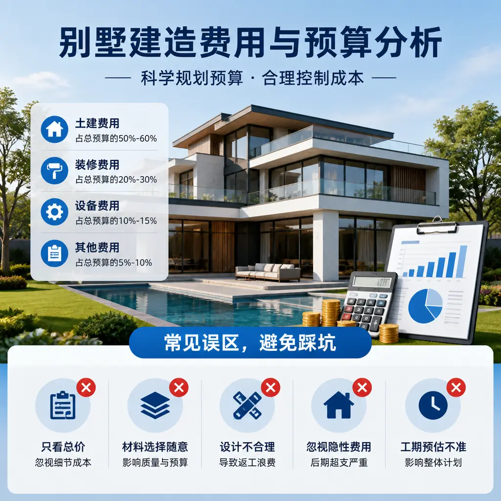 别墅建造公司推荐: 仁怀 建造别墅的费用与预算分析