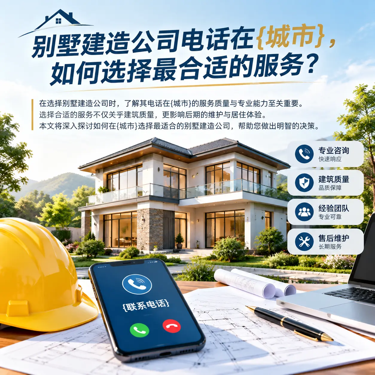 别墅建造公司电话在仁怀,如何选择最合适的服务?