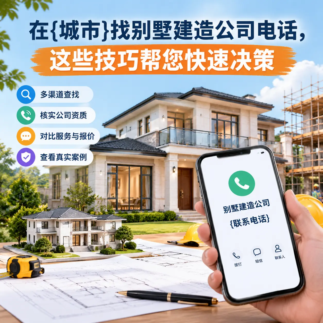 在仁怀找别墅建造公司电话,这些技巧帮您快速决策
