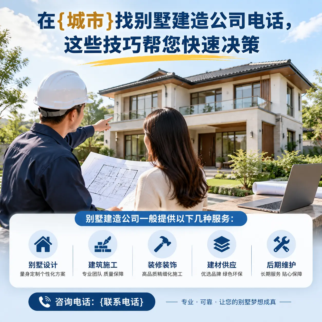 在仁怀找别墅建造公司电话,这些技巧帮您快速决策