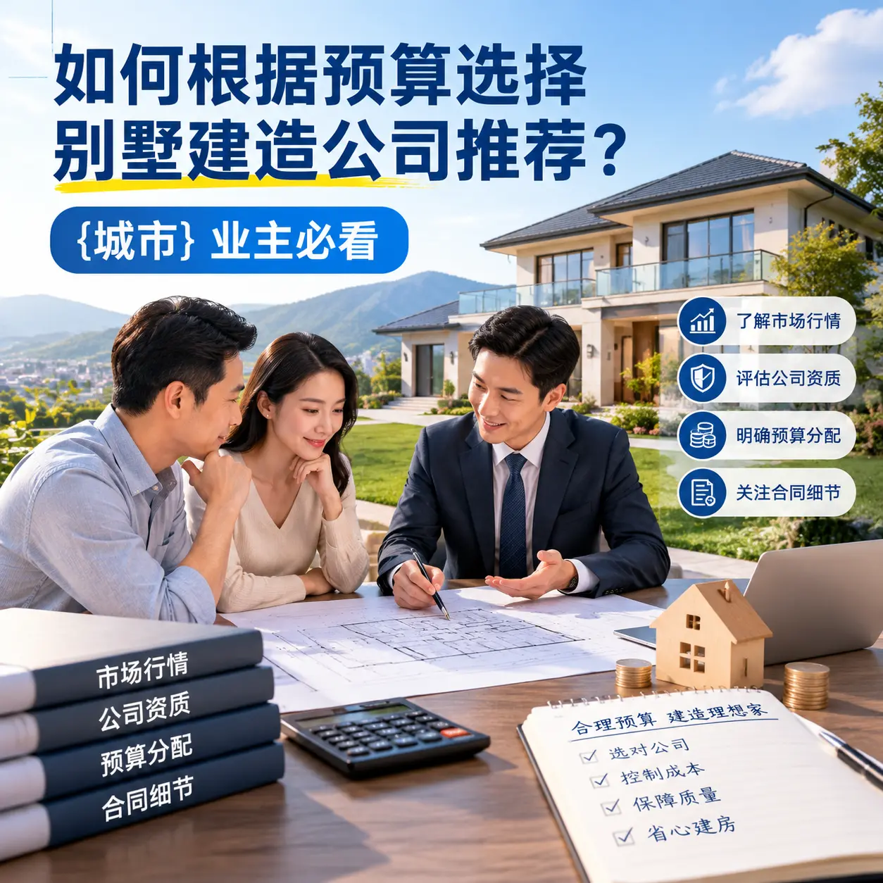 如何根据预算选择别墅建造公司推荐？ 仁怀 业主必看