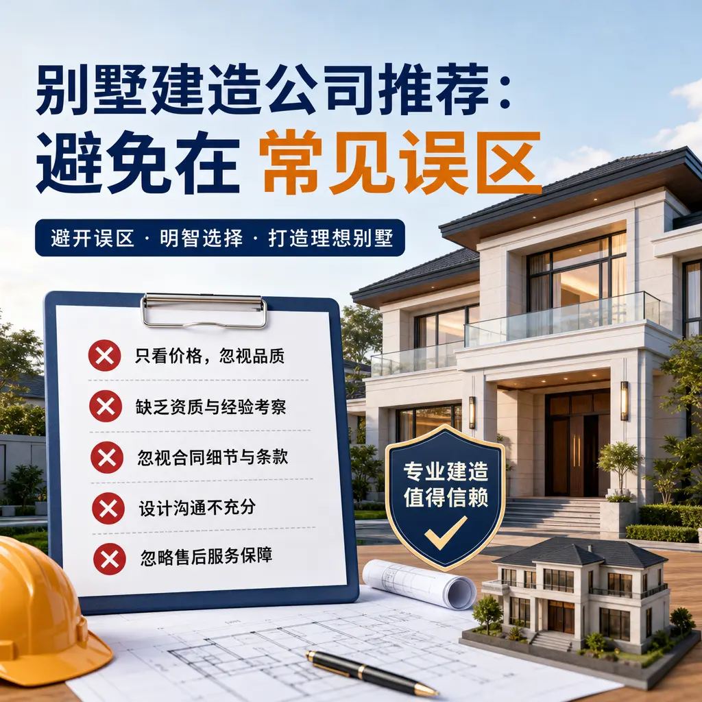 别墅建造公司推荐：避免在 仁怀 的常见误区